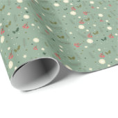 Decoratief kerstdecor Oranament Cadeaupapier (Rol Hoek)