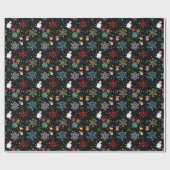 Decoratief kerstdecor Oranament Cadeaupapier (Vlak)
