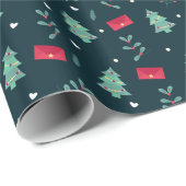 Decoratief kerstdecor Oranament Cadeaupapier (Rol Hoek)