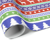 Decoratief kerstdecor Oranament Cadeaupapier (Rol Hoek)