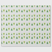 Decoratief kerstdecor ornament verpakkings papier (Vlak)