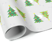 Decoratief kerstdecor ornament verpakkings papier (Rol Hoek)