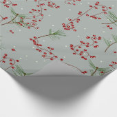 Decoratief kerstdecor ornament verpakkings papier (Hoek)