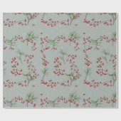 Decoratief kerstdecor ornament verpakkings papier (Vlak)