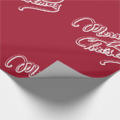 Decoratief kerstdecor ornament verpakkings papier (Hoek)