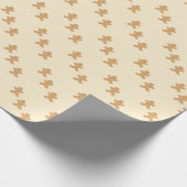 Decoratief kerstfeest cadeaupapier (Hoek)