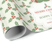 Decoratief kerstfeest cadeaupapier (Rol Hoek)