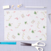 Decoratief kerstfeest met kerstmis tissuepapier (Craft)