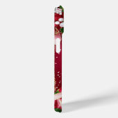 Decoratief kerstframe met groen Case-Mate iPhone case (Achterkant / Rechts)