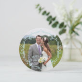 Decoratief Kerstkaartframe - Lucht Feestdagenkaart (Staand voorkant)