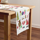 Decoratief kerstkerstkerstkerstkerstgordels korte tafelloper (Voorbeeld)