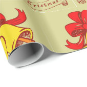 Decoratief kerstkerstkerstkerstkerstkerstkerstbel cadeaupapier (Rol Hoek)
