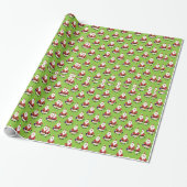 Decoratief kerstkerstkerstkerstkerstkerstkerstkers cadeaupapier (Uitgerold)