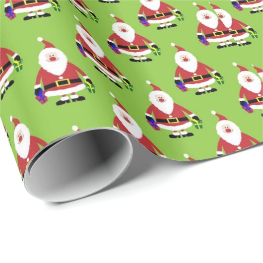 Decoratief kerstkerstkerstkerstkerstkerstkerstkers cadeaupapier (Rol Hoek)