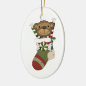 Decoratief kerstvakantieverlof Ornament (Links)