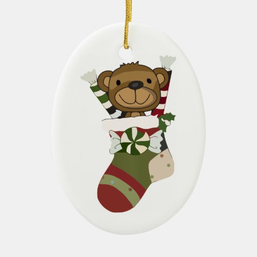 Decoratief kerstvakantieverlof Ornament (Voorkant)