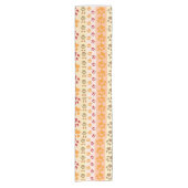 Decoratief kleurig proefschrift korte tafelloper (Voorkant)