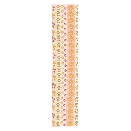 Decoratief kleurig proefschrift korte tafelloper (Voorkant)