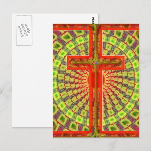 DECORATIEF KROSS BRIEFKAART (Voorkant / Achterkant)