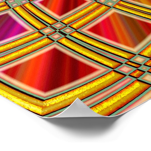 DECORATIEF KROSS-POSTER POSTER (Hoek)