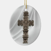 Decoratief kruis keramisch ornament (Rechts)