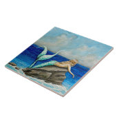 decoratief kunsttegels van keramisch zure keramiek tegeltje (Zijkant)