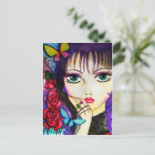 decoratief kunstwerk voor Bright manga Briefkaart (Staand voorkant)