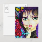 decoratief kunstwerk voor Bright manga Briefkaart (Voorkant / Achterkant)