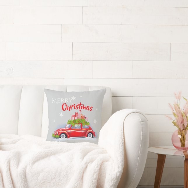 Decoratief kussen met een modern minimalistisch on (Bank)