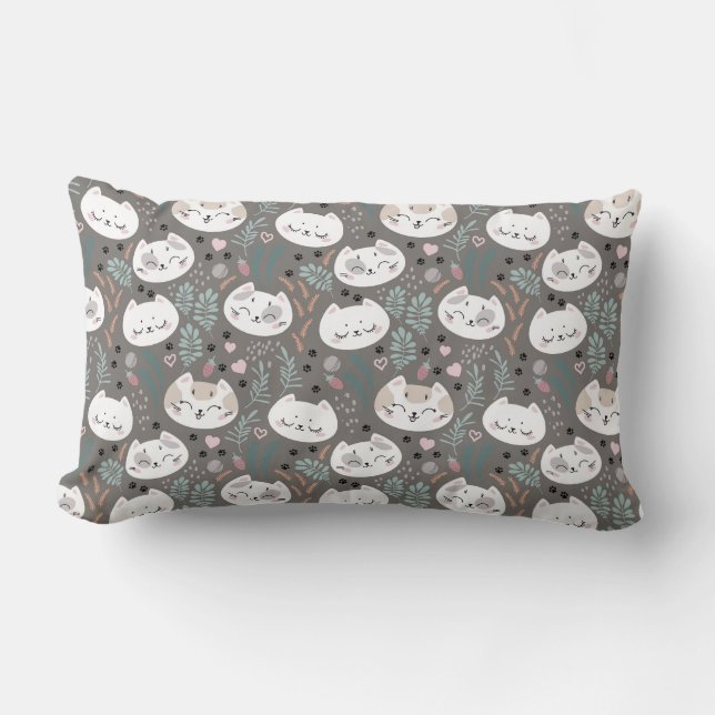 Decoratief kussen met een modern minimalistisch on (Voorkant)