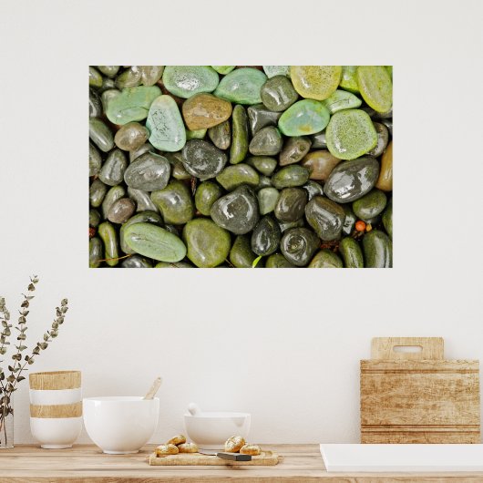 Decoratief landschapsrotsen poster (Keuken)