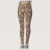 Decoratief leggings (Voorkant)