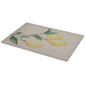 Decoratief lemon glazen snijkaart 8x11 inch snijplank (Hoek)