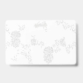 Decoratief, Lichtgrijs Badge (Achterkant)