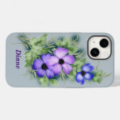 Decoratief Lila Case-Mate iPhone Case (Achterkant (horizontaal))