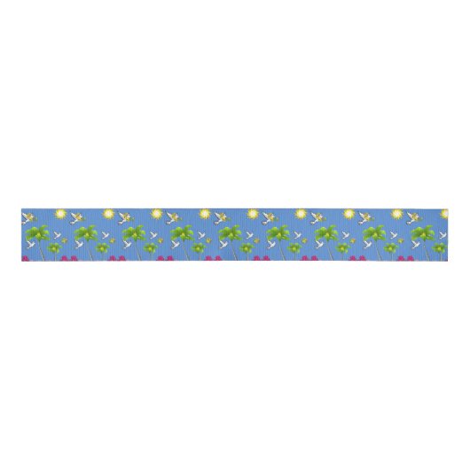 decoratief lintbloem grosgrain lint (Voorkant)