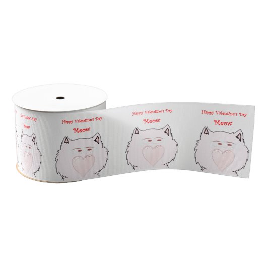 decoratief lintkatten grosgrain lint (Spoel)