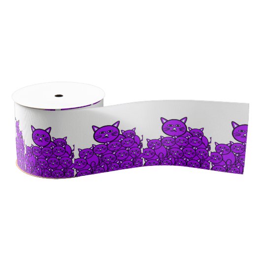 decoratief lintkatten grosgrain lint (Spoel)