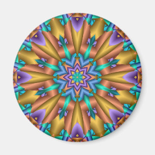 Decoratief mandala Magnet Sunshine