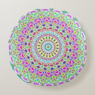 Decoratief Mandala Round Pillow Rond Kussen