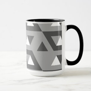 Decoratief meetkundig Tegel mozaïekpatroon #8 Mok