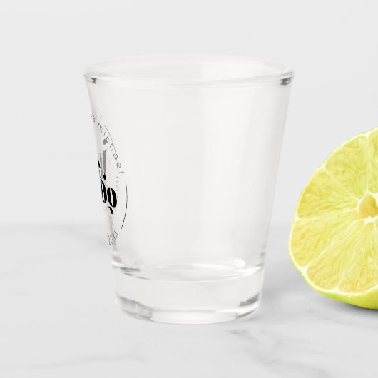 Decoratief modern huwelijk dat we gebruiken ID887 Shot Glas (Rechts)