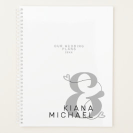 Decoratief Modern Wedding ID887 Planner