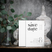 Decoratief Modern Wedding ID887 Save The Date