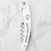 Decoratief Modern Wedding Matron van Honor B ID887 Kurkentrekker (Voorkant)