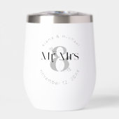 Decoratief Modern Wedding Mr & Mrs ID887 (Voorkant)