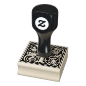 Decoratief monogram letter Y Rubberstempel (Stempel)