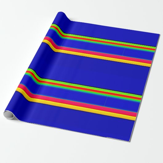 decoratief motief cadeaupapier (Uitgerold)