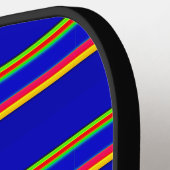 decoratief motief pickleball paddle (Links Detail)