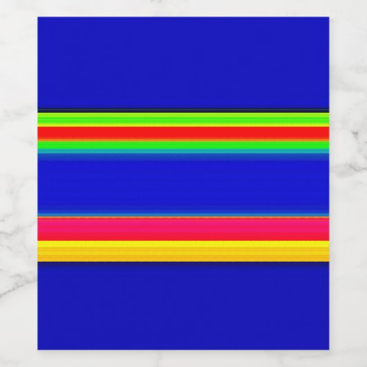 decoratief motief wijn etiket (Enkel label)